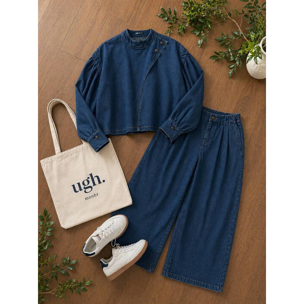 NURA SET PETIKITA KASUAL-MEDIUM BLUE