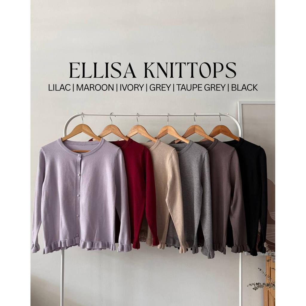ELLISA TOPS PETIKITA KASUAL