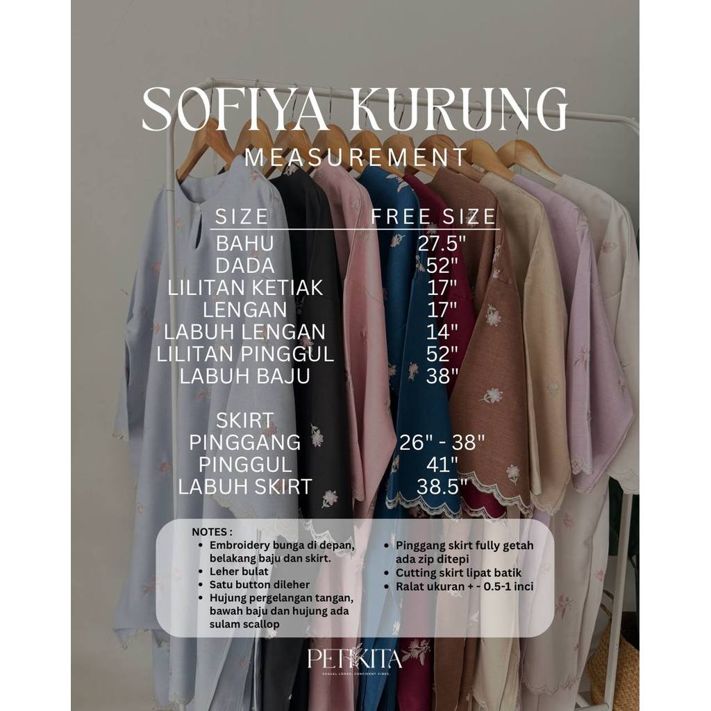 SOFIYA KURUNG PETIKITA RAYA 2026