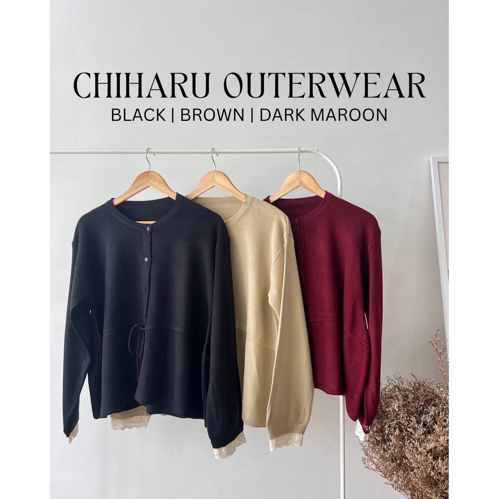 CHIHARU KARDIGAN PETIKITA KASUAL