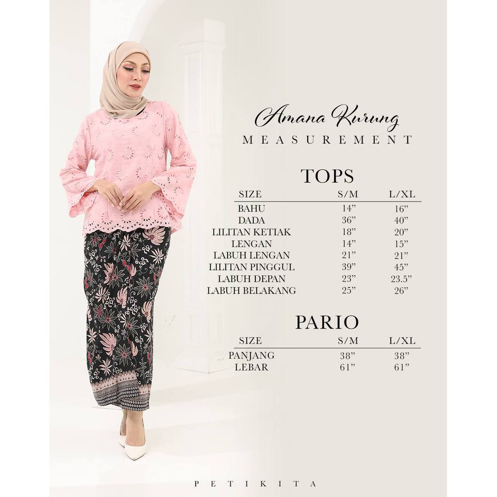 AMANA KURUNG PETIKITA RAYA 2022