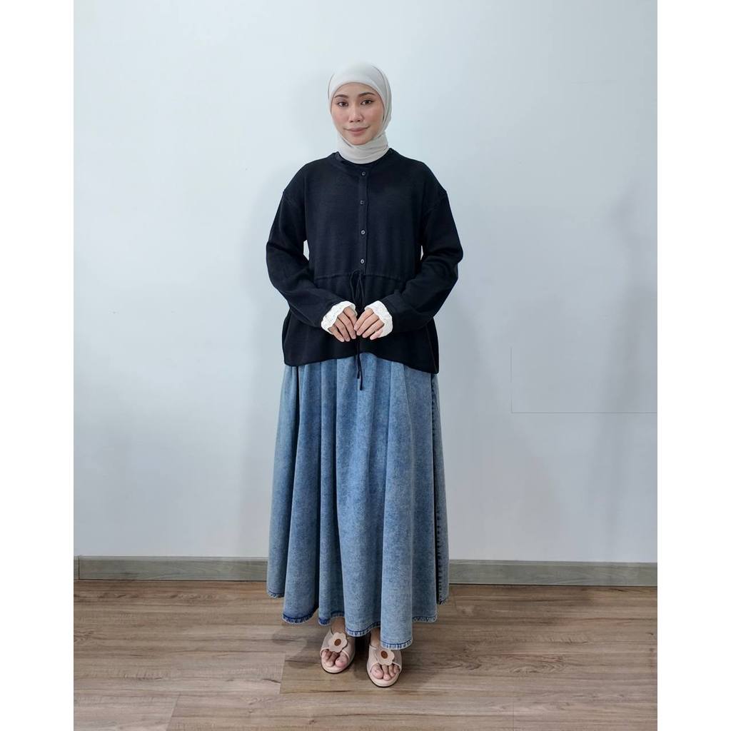 CHIHARU KARDIGAN PETIKITA KASUAL