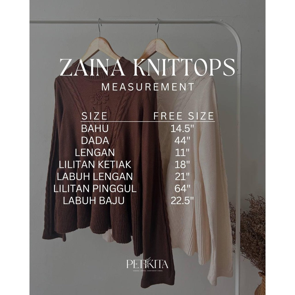 ZAINA BLOUSE PETIKITA KASUAL