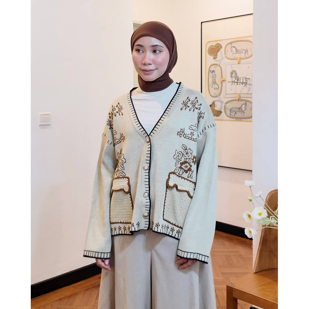 AKIKO KARDIGAN PETIKITA KASUAL