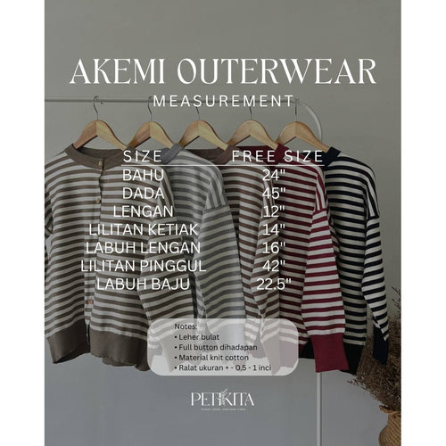 AKEMI KARDIGAN PETIKITA CASUAL