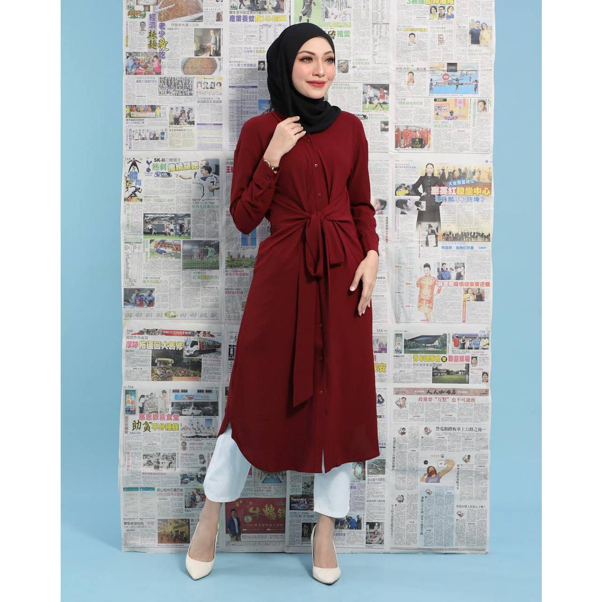 HADYA BLOUSE  BY PETIKITA CASUAL