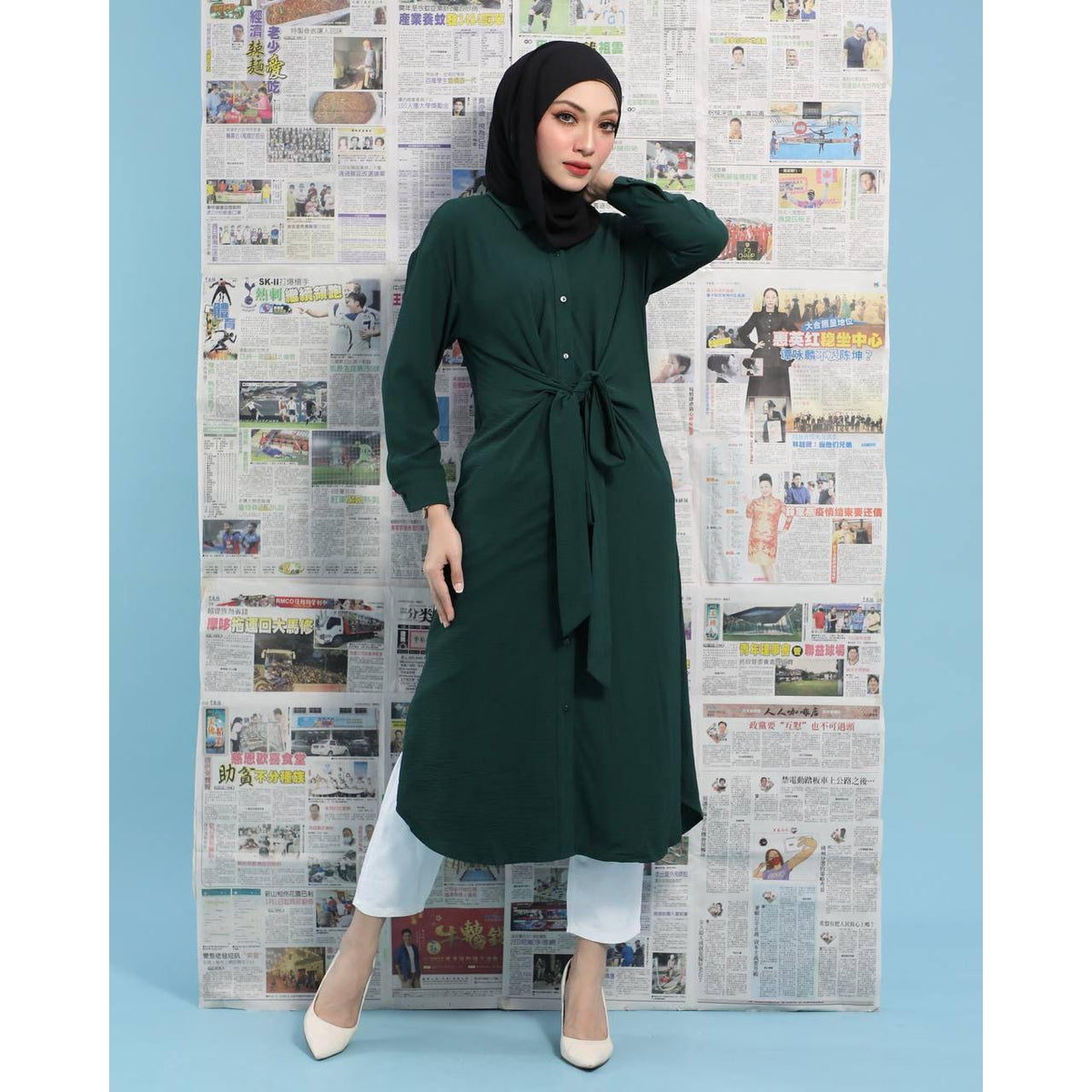HADYA BLOUSE  BY PETIKITA CASUAL