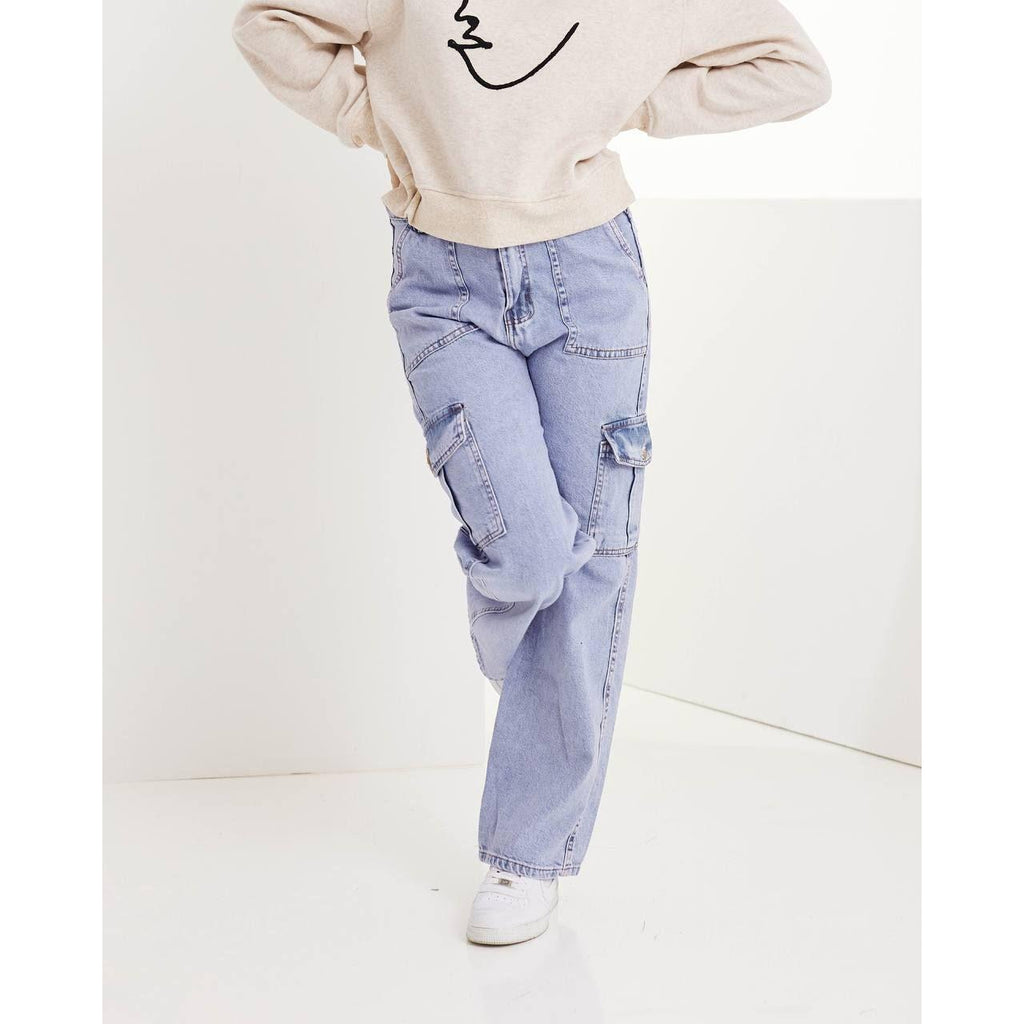 FRESIA CARGO JEANS BY PETIKITA