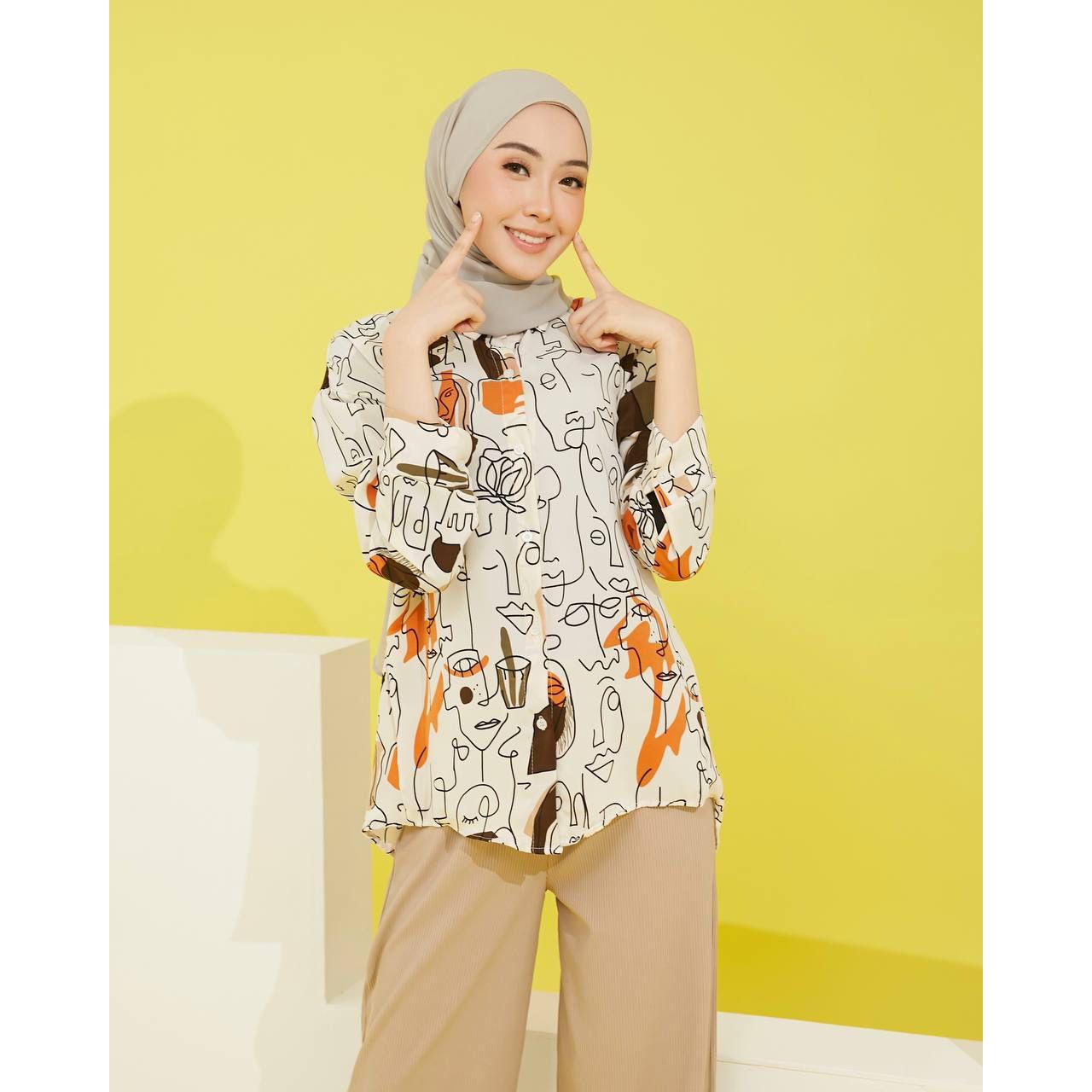 MEEKA BLOUSE  BY PETIKITA CASUAL