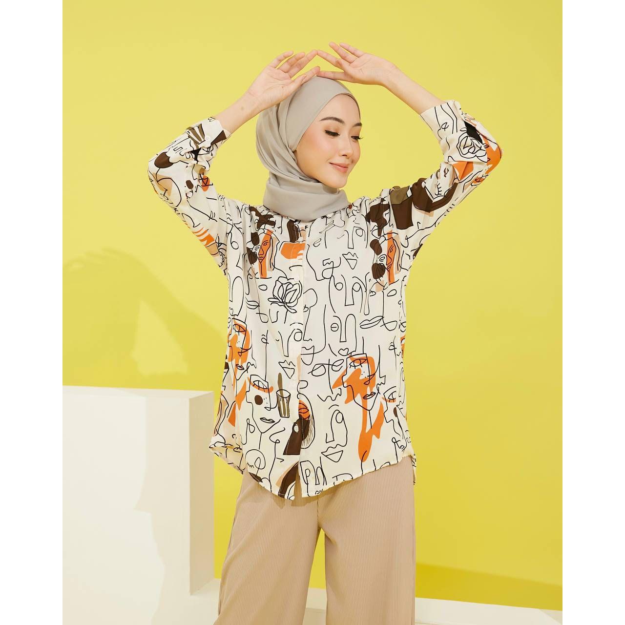 MEEKA BLOUSE  BY PETIKITA CASUAL