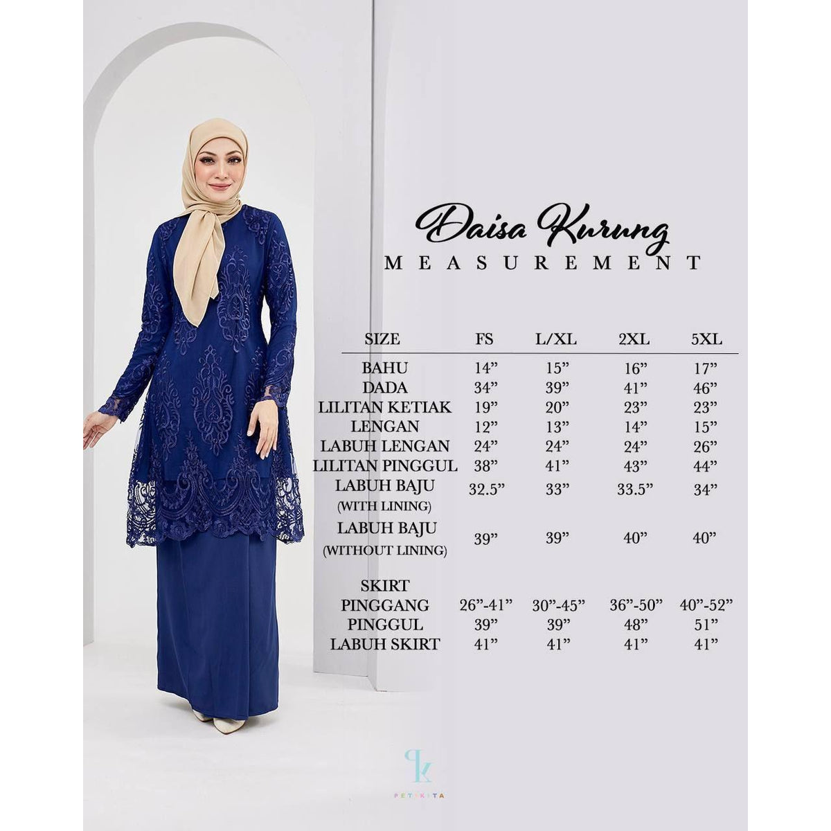 DAISA KURUNG BY PETIKITA RAYA 2023