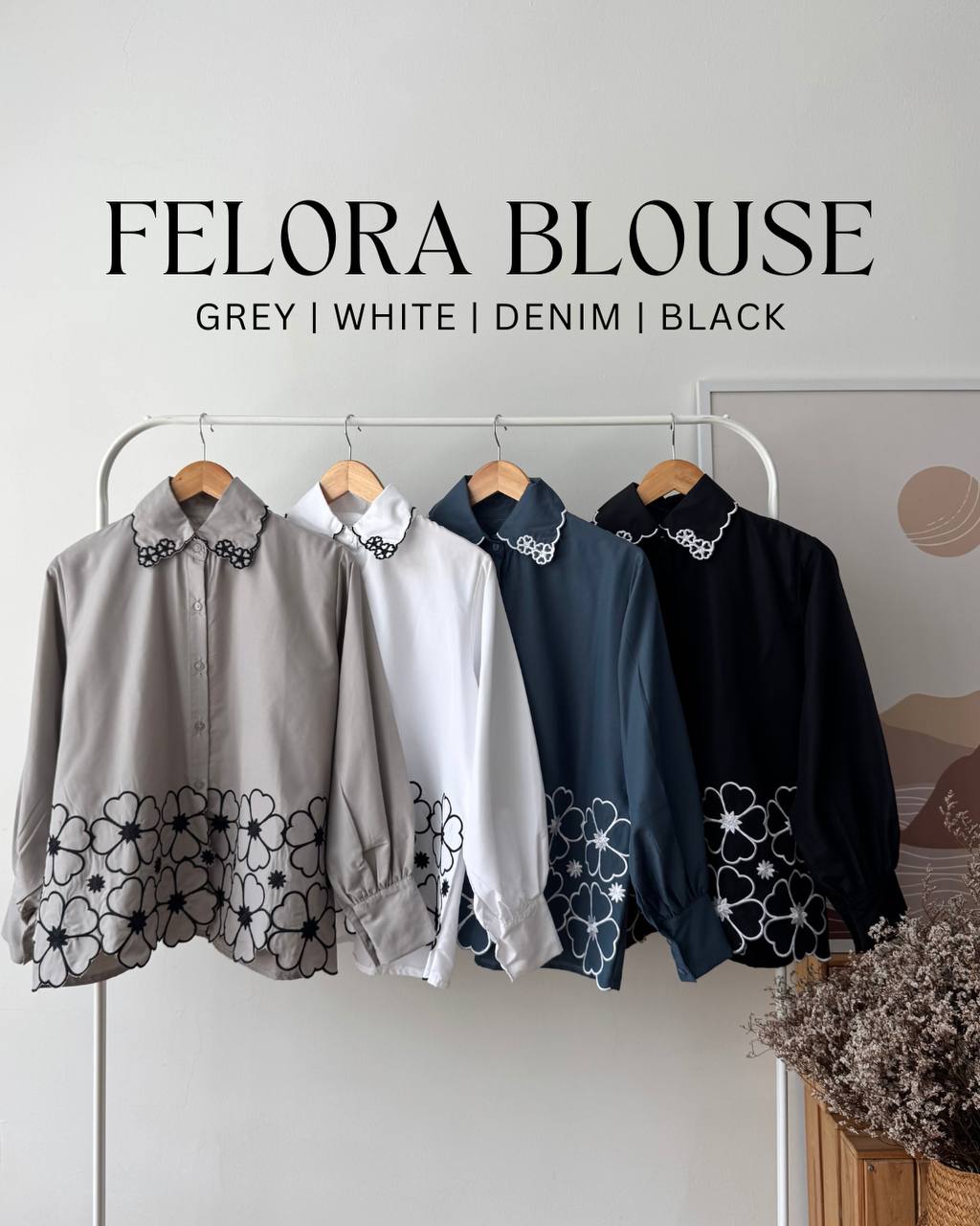 FELORA BLOUSE BY PETIKITA CASUAL