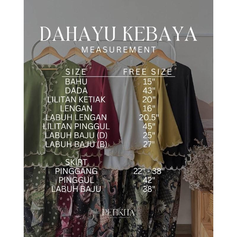 DAHAYU KEBAYA BY PETIKITA RAYA 2025