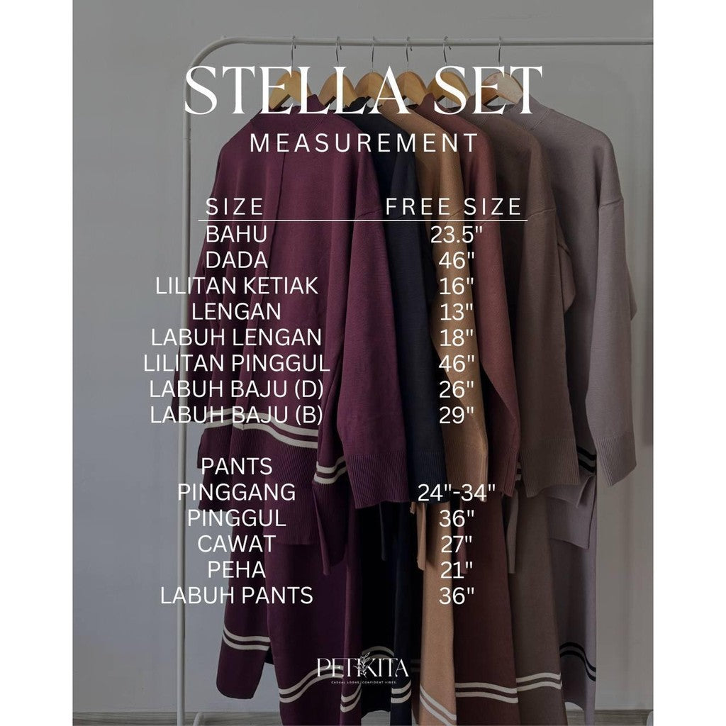 STELLA SET BY PETIKITA CASUAL