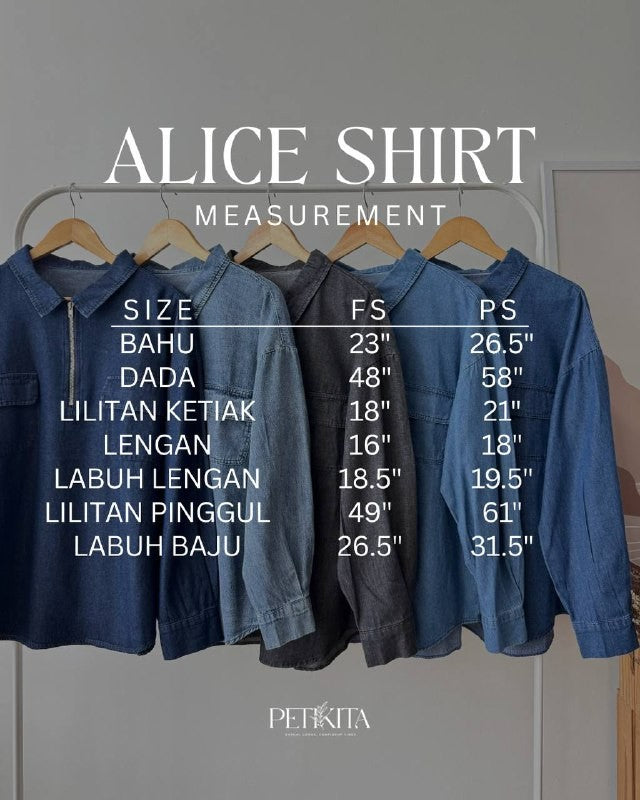ALICE SHIRT BY PETIKITA CASUAL