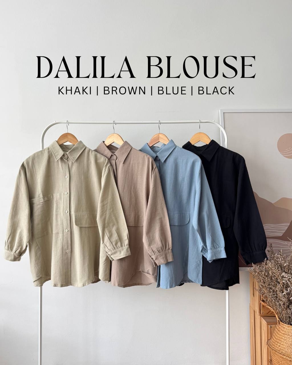 DALILA BLOUSE BY PETIKITA CASUAL
