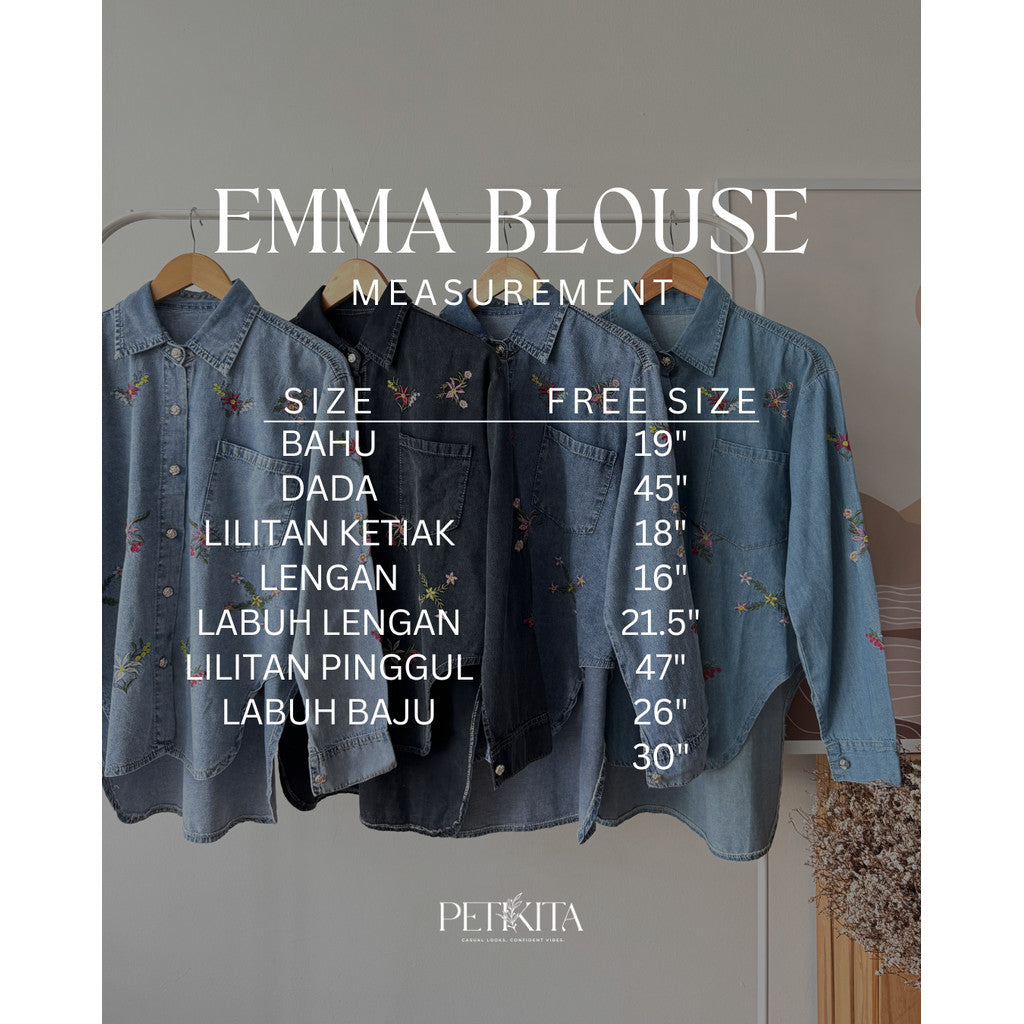EMMA BLOUSE BY PETIKITA CASUAL