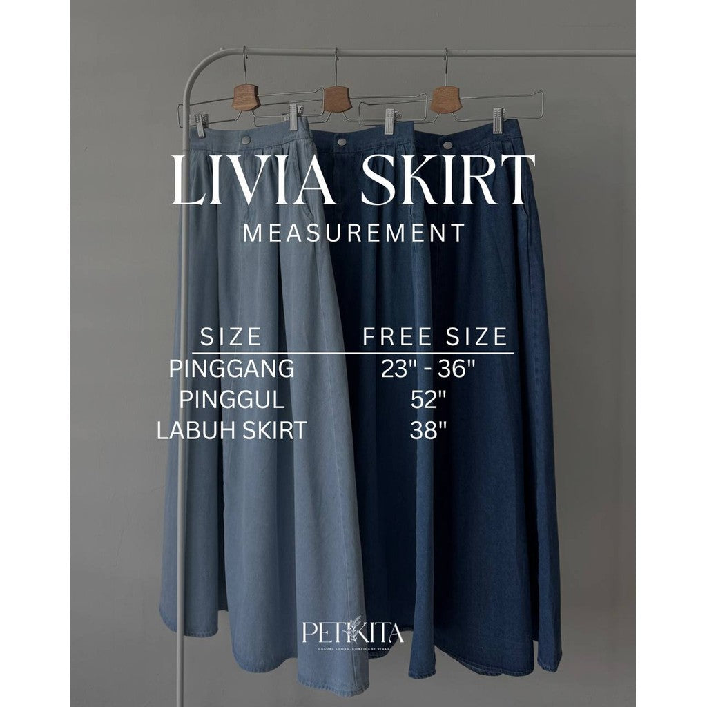LIVIA SKIRT PETIKITA KASUAL