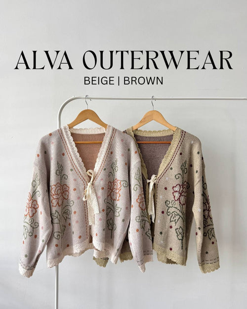 ALVA KARDIGAN PETIKITA KASUAL