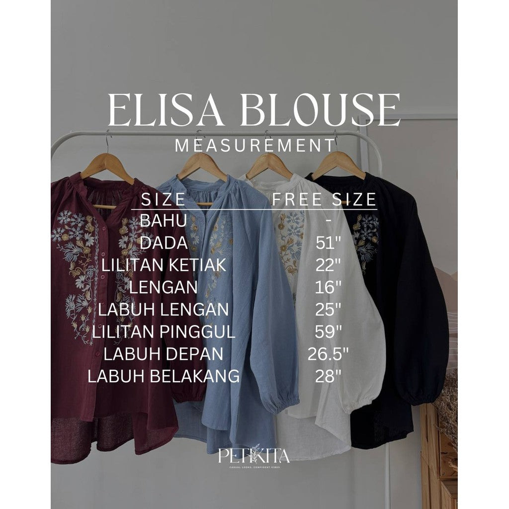 ELISA BLAUS PETIKITA KASUAL