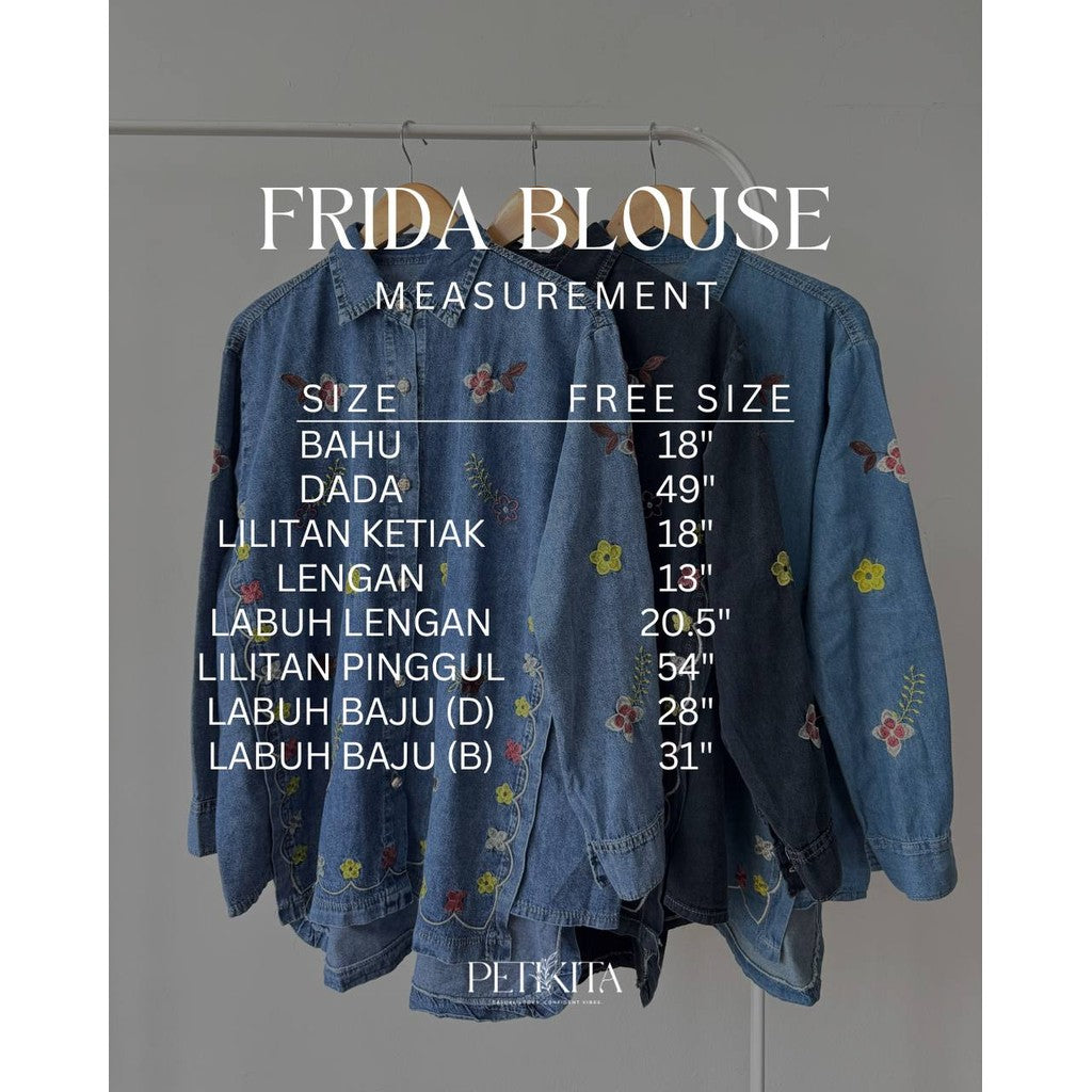 FRIDA BLAUS PETIKITA KASUAL