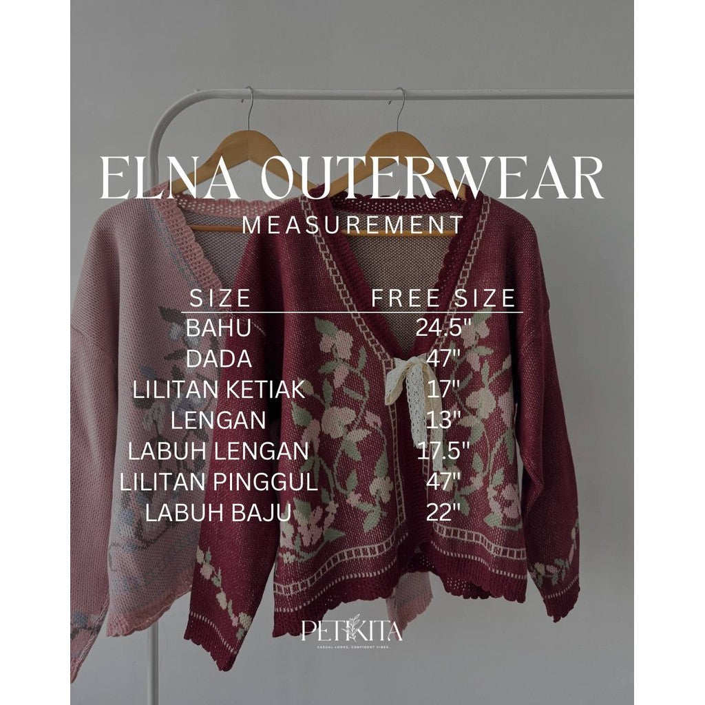 ELNA OUTERWEAR BY PETIKITA CASUAL