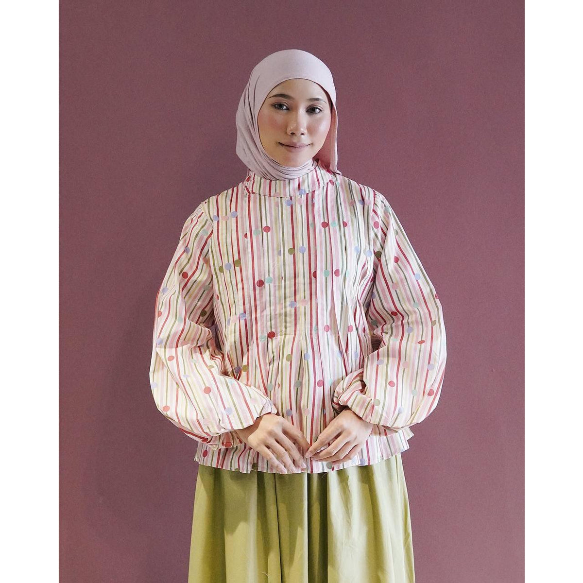 AINUL BLOUSE BY PETIKITA CASUAL