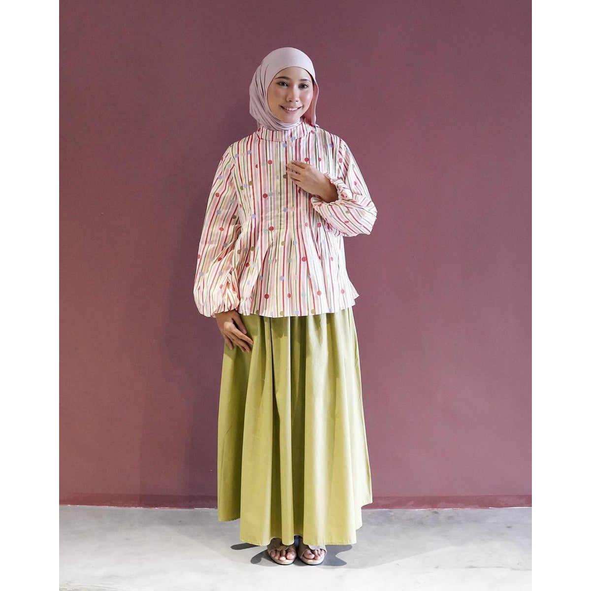 AINUL BLOUSE BY PETIKITA CASUAL