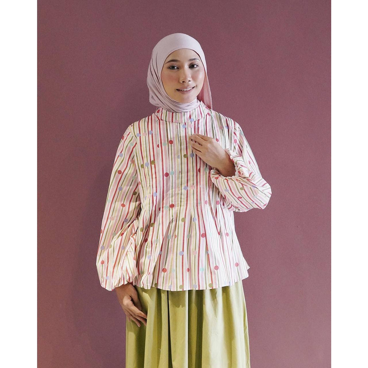 AINUL BLOUSE BY PETIKITA CASUAL