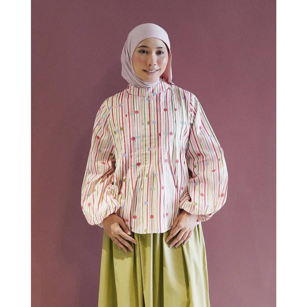 AINUL BLOUSE BY PETIKITA CASUAL