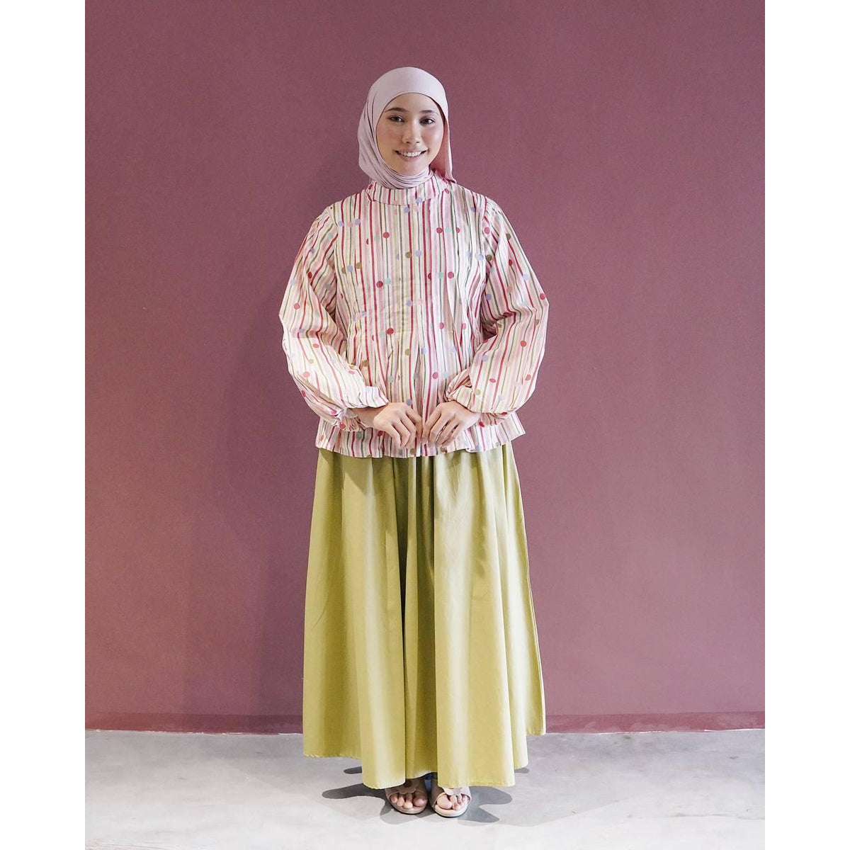 AINUL BLOUSE BY PETIKITA CASUAL