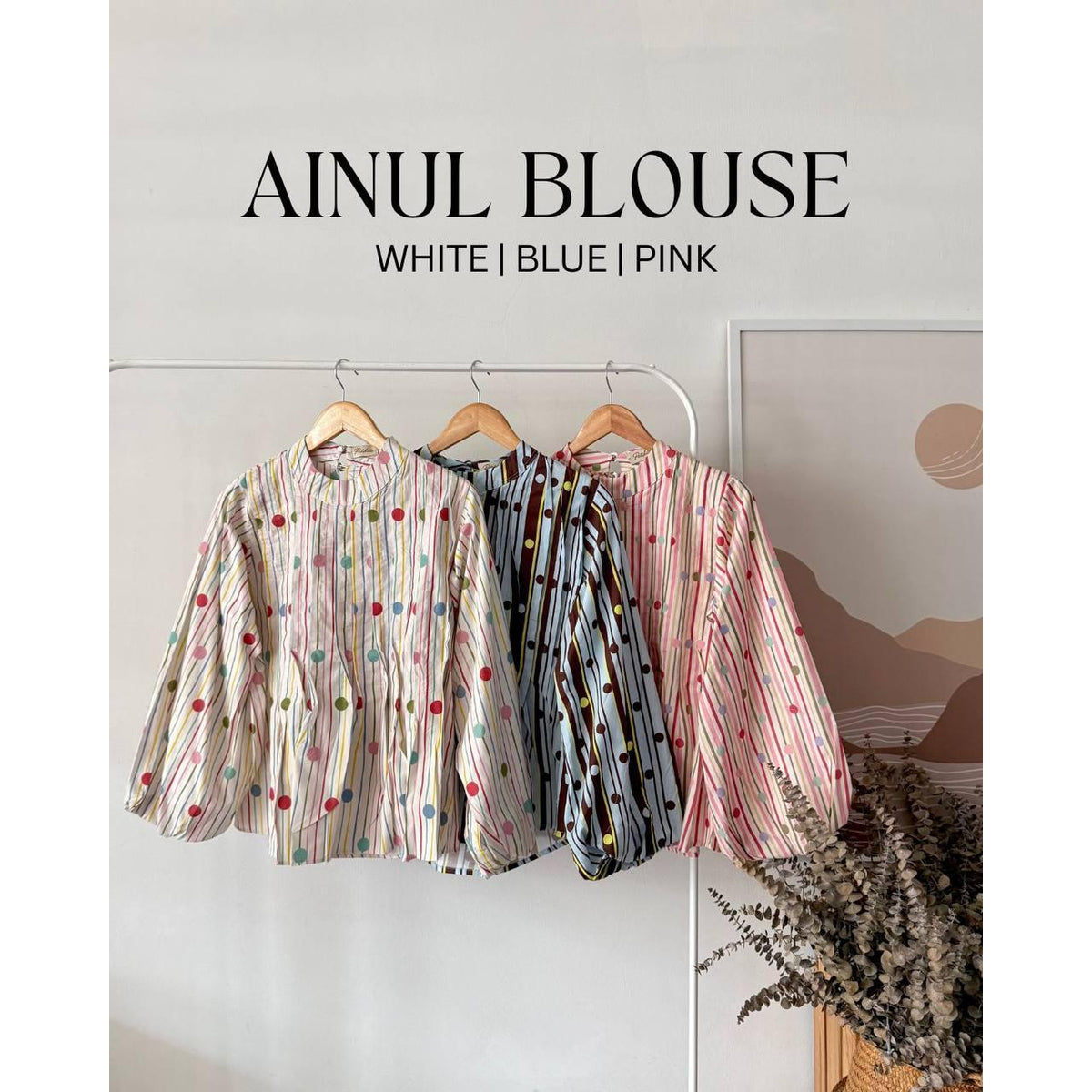 AINUL BLOUSE BY PETIKITA CASUAL