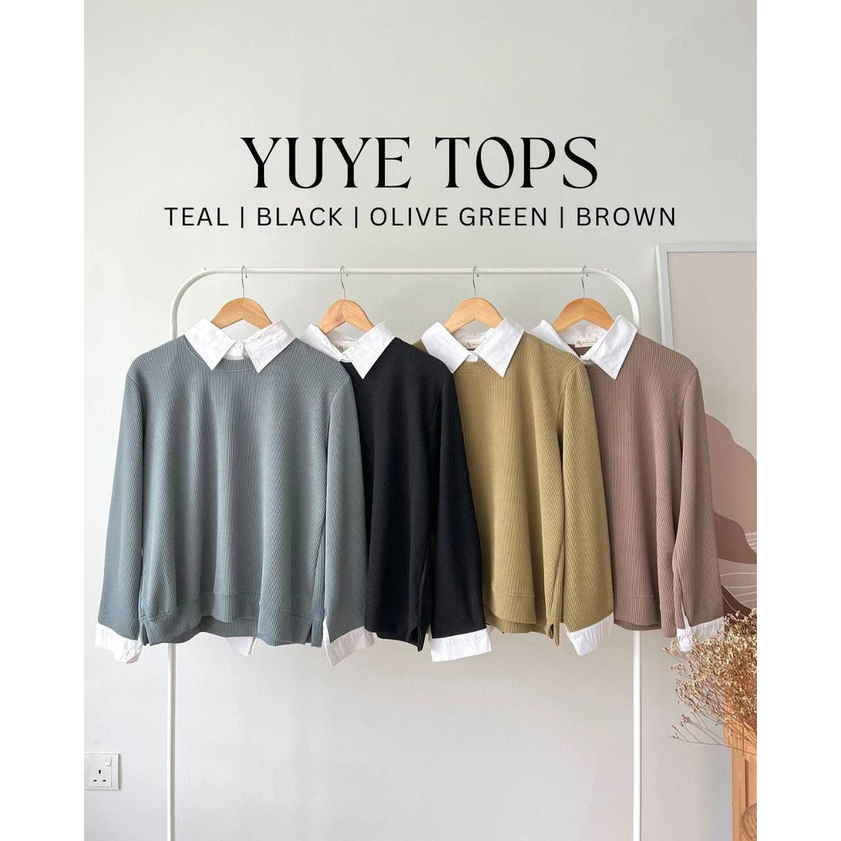 YUYE TOPS BY PETIKITAA CASUAL