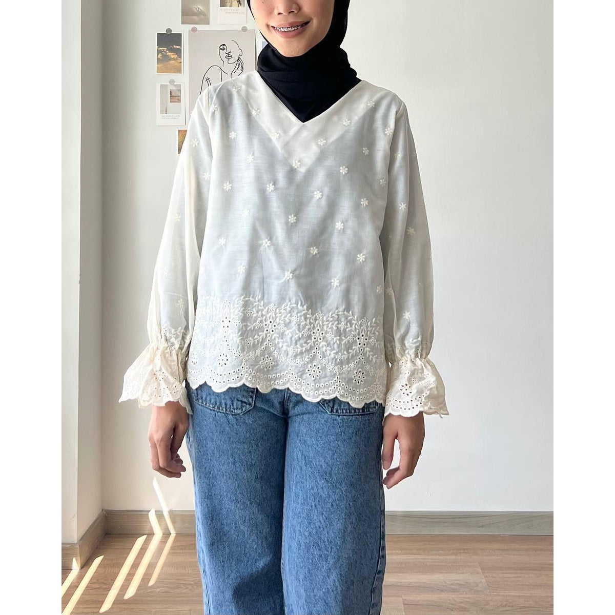 WANA BLOUSE BY PETIKITA CASUAL