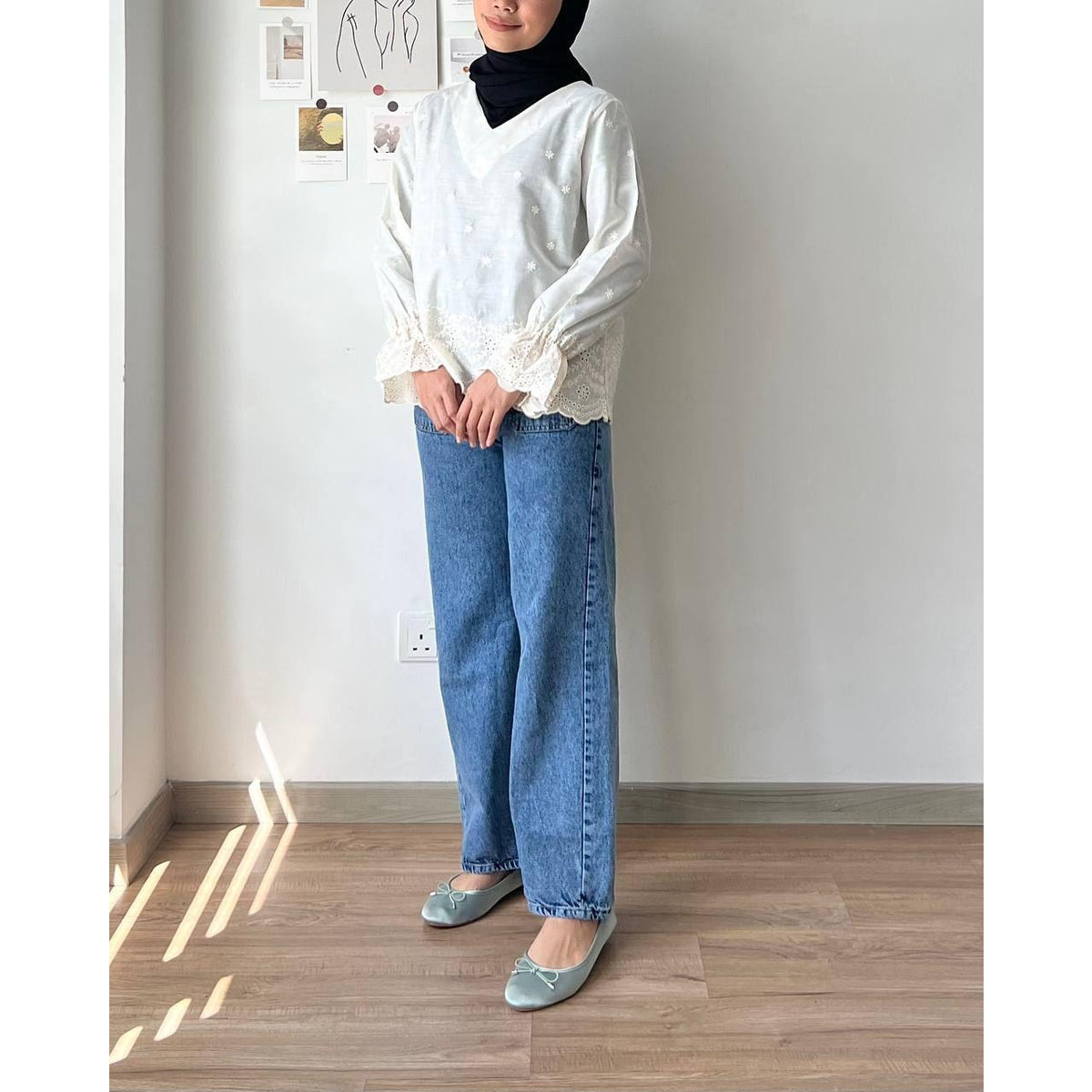 WANA BLOUSE BY PETIKITA CASUAL