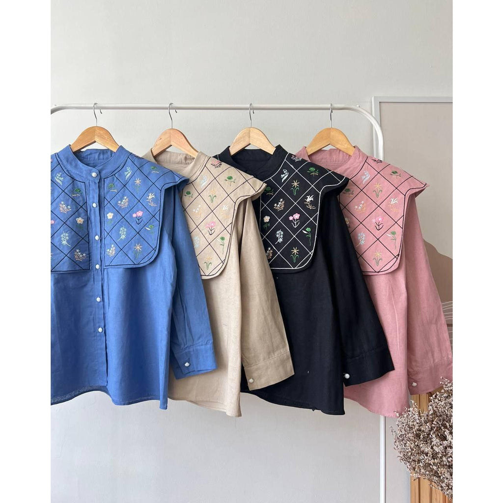 WAFAA BLOUSE BY PETIKITA CASUAL