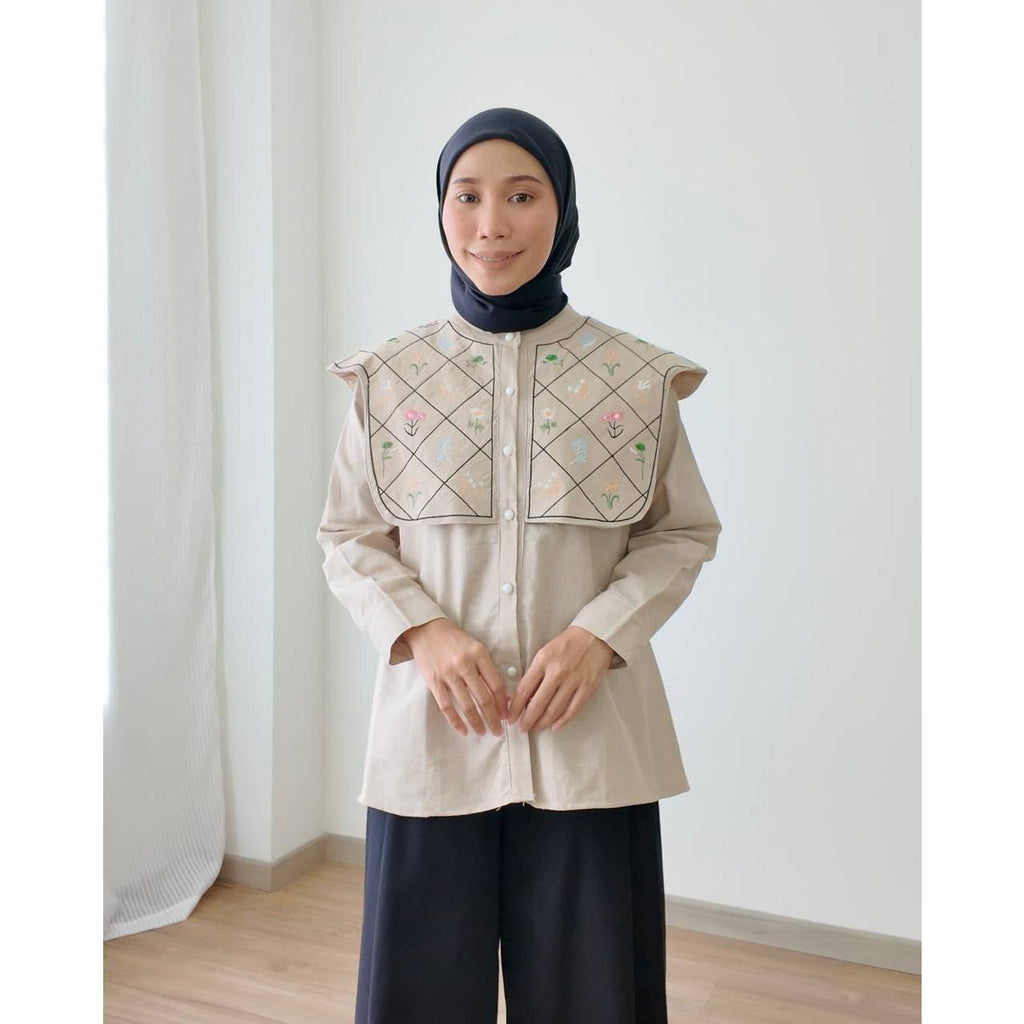 WAFAA BLOUSE BY PETIKITA CASUAL