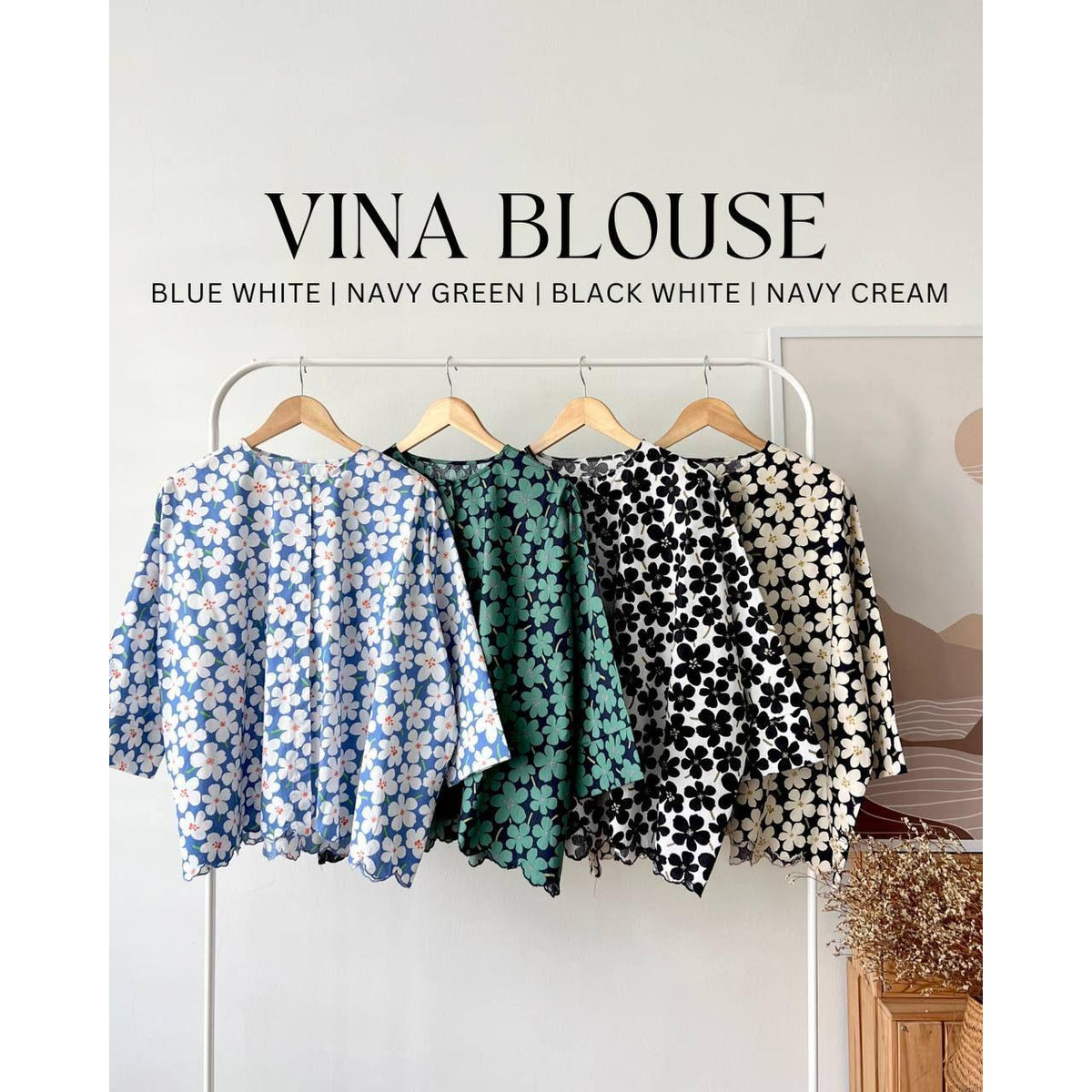 VINA BLOUSE BY PETIKITA CASUAL