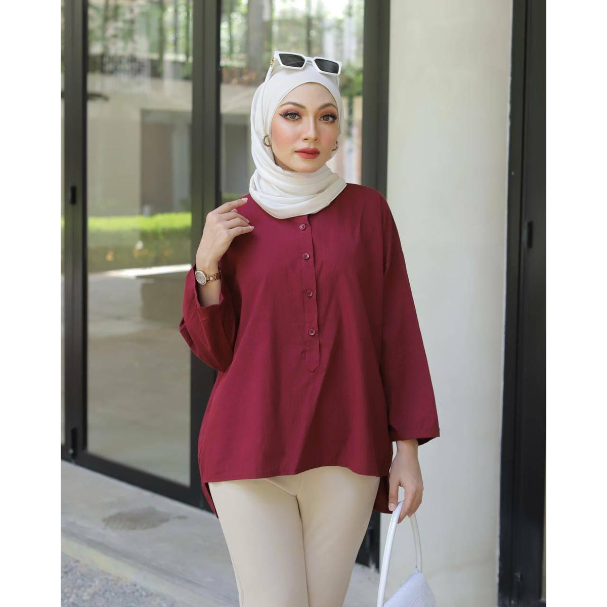VERENA BLOUSE BY PETIKITA CASUAL