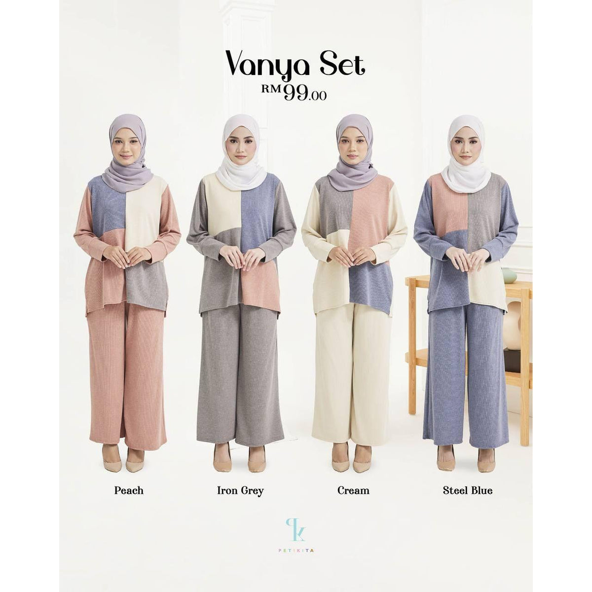 VANYA SET BY PETIKITA COMFY SET