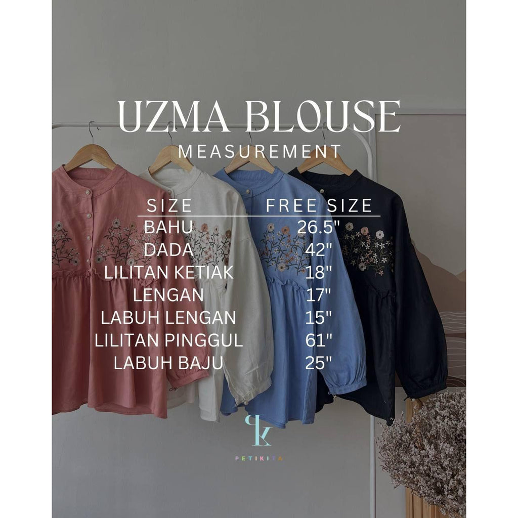 UZMA BLOUSE BY PETIKITA CASUAL