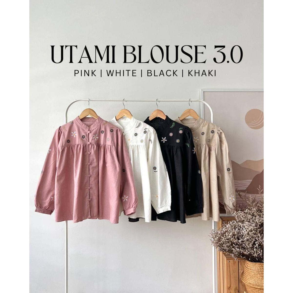 UTAMI BLOUSE 3.0 BY PETIKITA CASUAL