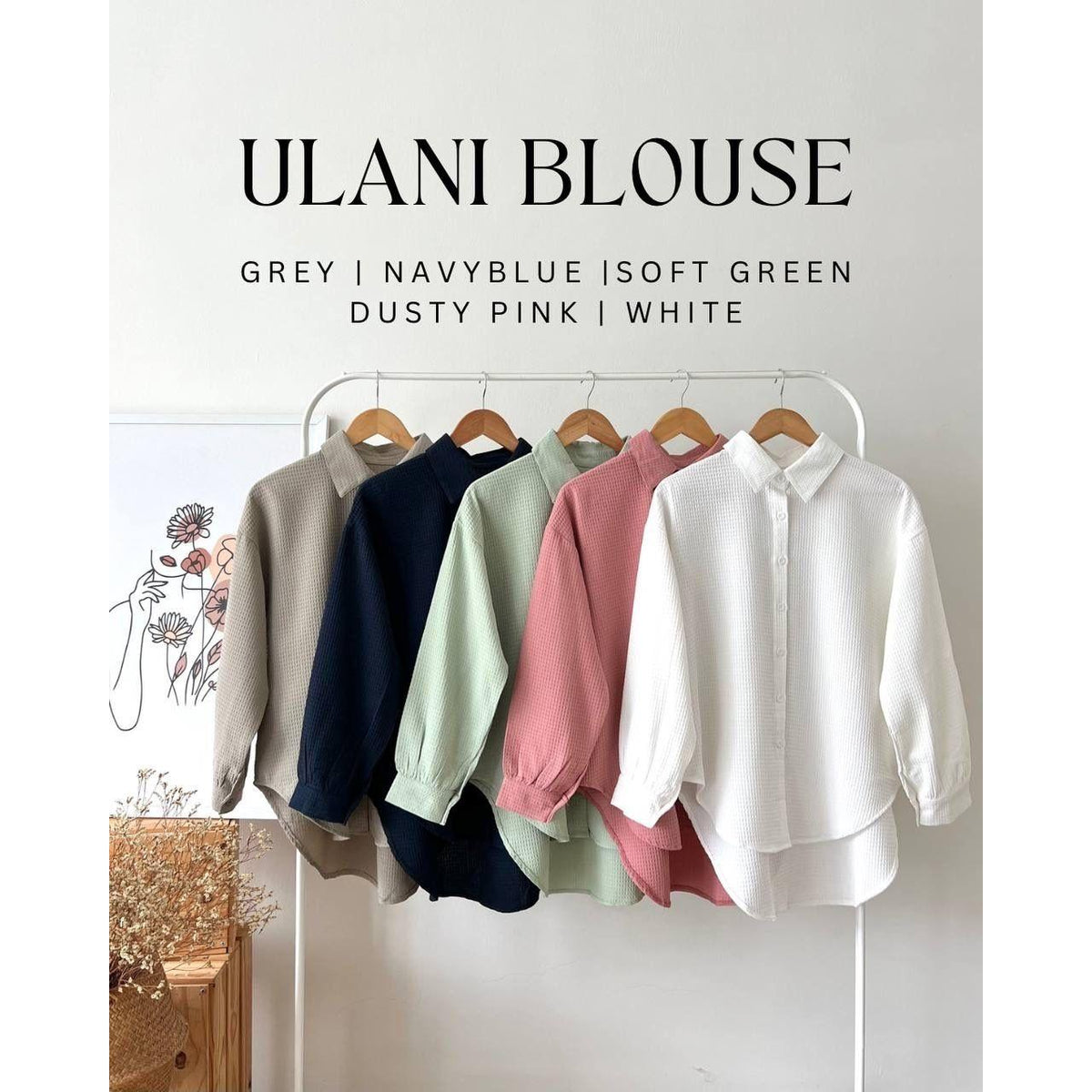 ULANI BLOUSE BY PETIKITA CASUAL