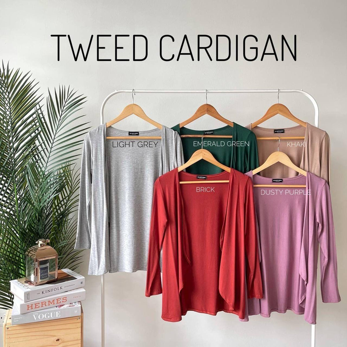 TWEED CARDIGAN BY PETIKITA