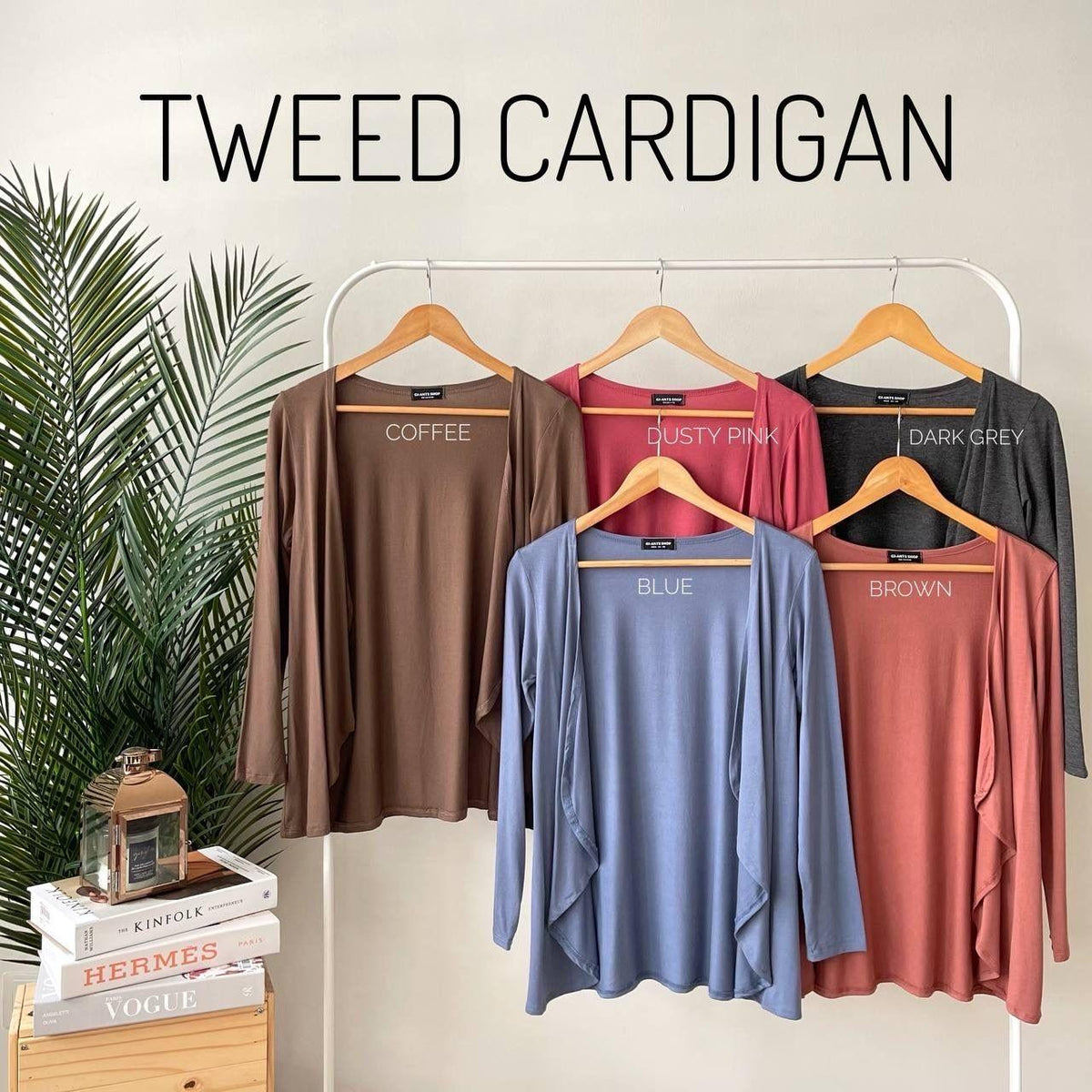 TWEED CARDIGAN BY PETIKITA