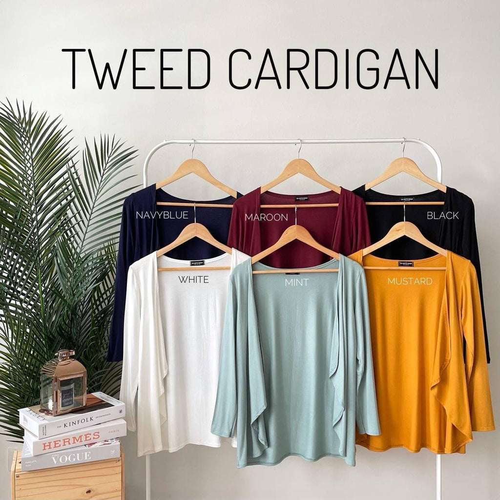 TWEED CARDIGAN BY PETIKITA