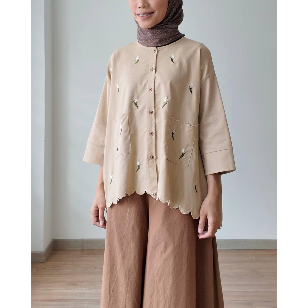 TULIP BLOUSE BY PETIKITA CASUAL