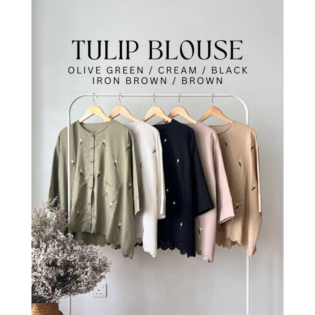 TULIP BLOUSE BY PETIKITA CASUAL