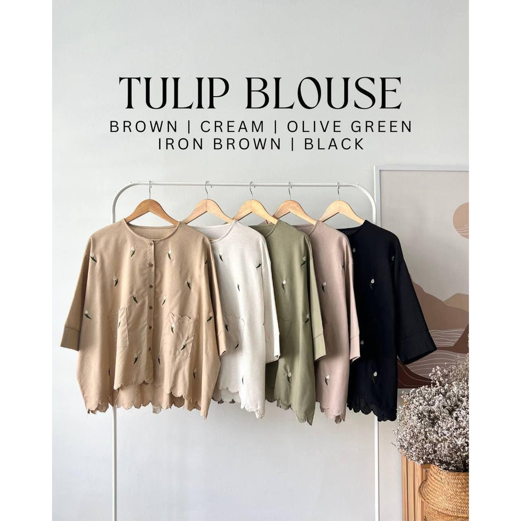 TULIP BLOUSE BY PETIKITA CASUAL