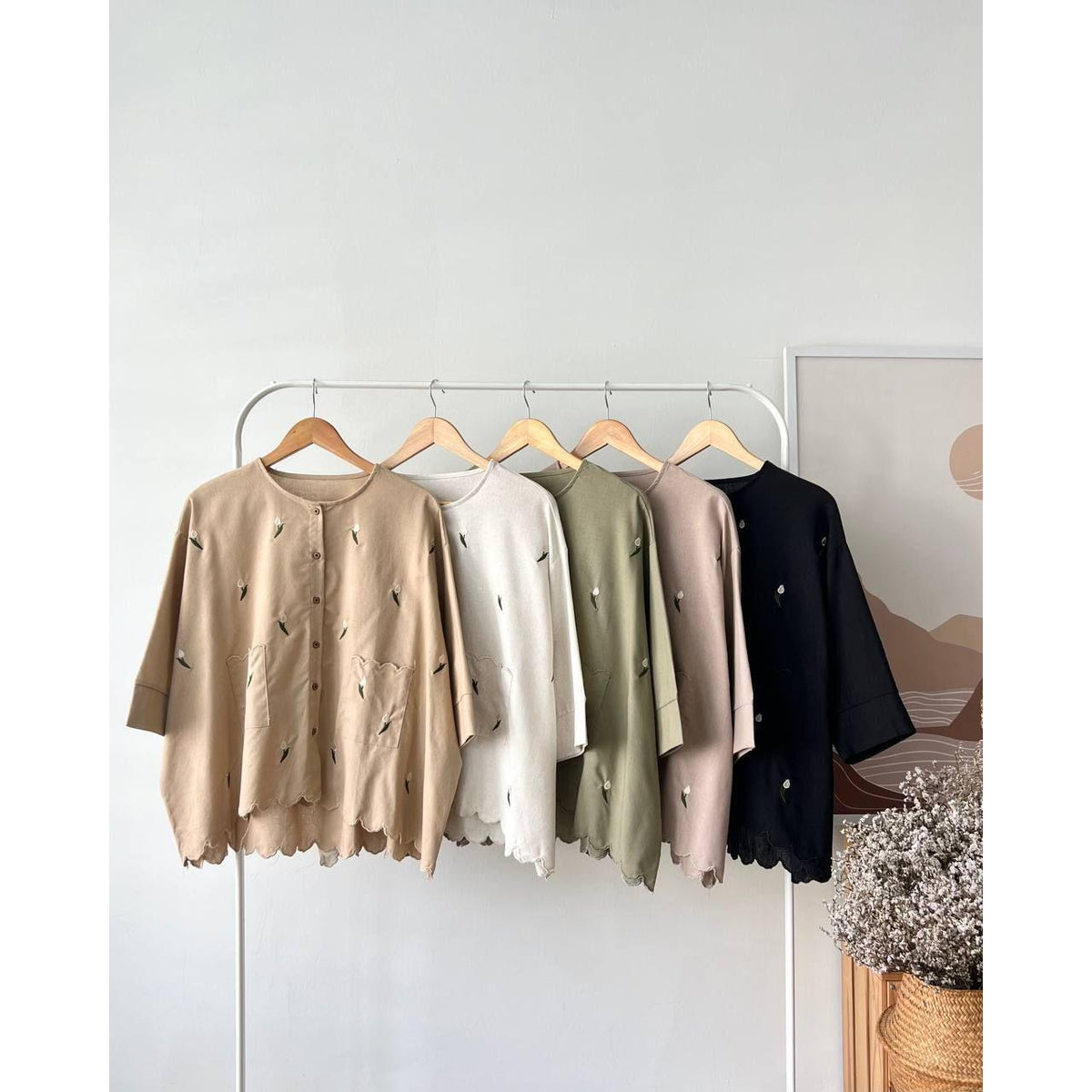 TULIP BLOUSE BY PETIKITA CASUAL